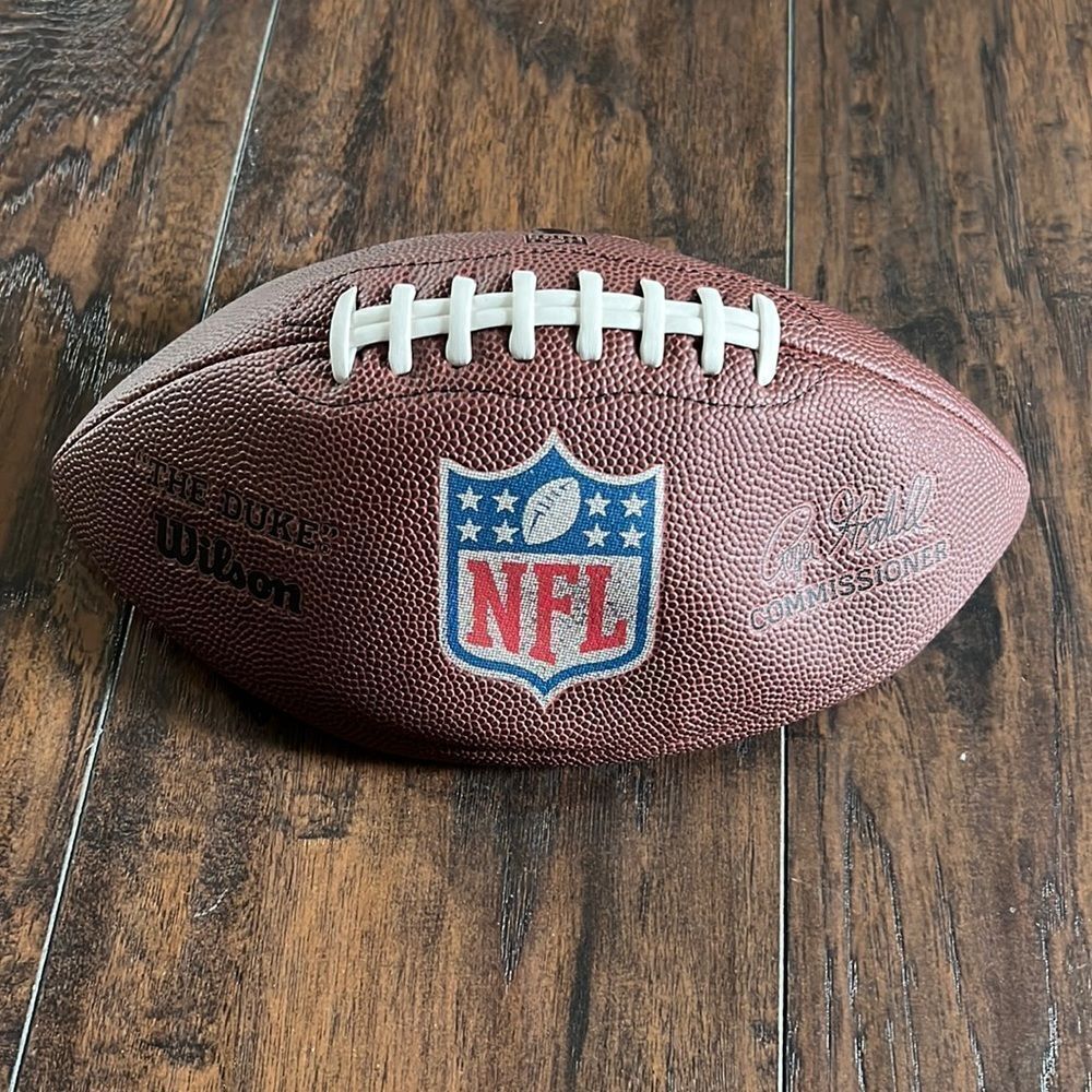 Wilson NFL "The Duke" Replica Football Official Size 14 & up NIB Roger Goodell